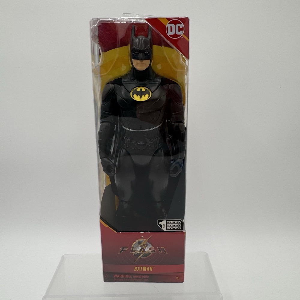 New 2022 Spin Master DC The Flash 12" Batman Action Figure Sealed 1st Edition‎
